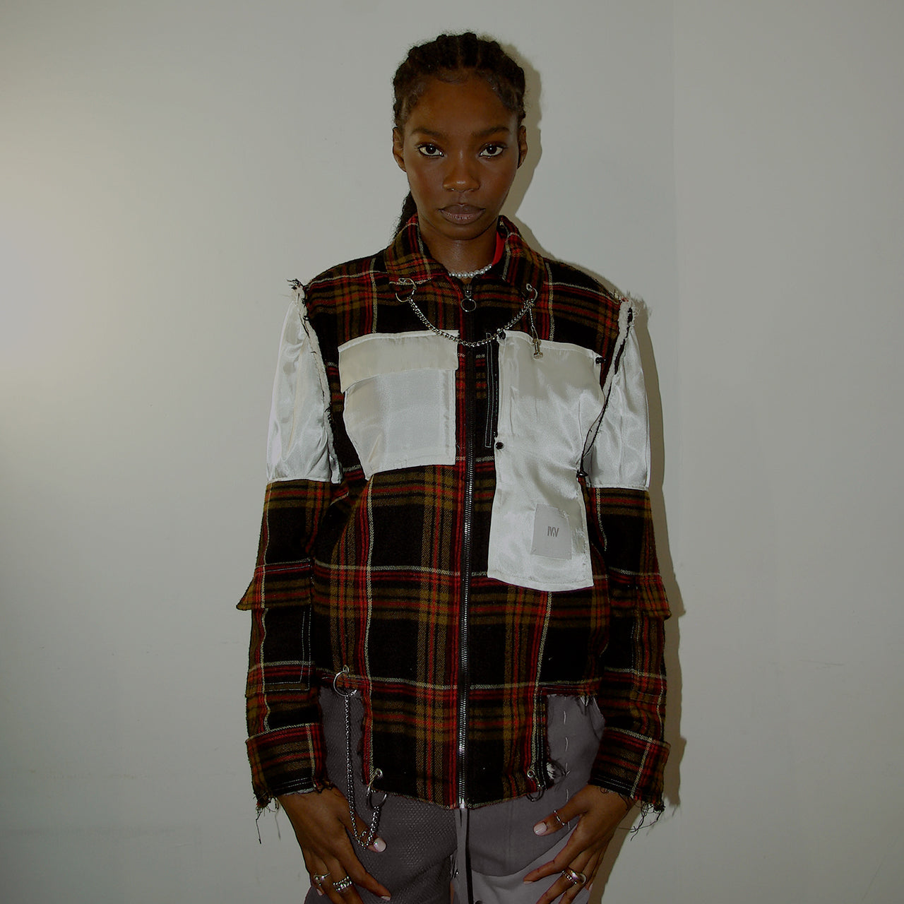 dESTROY TARTAN JACKET_