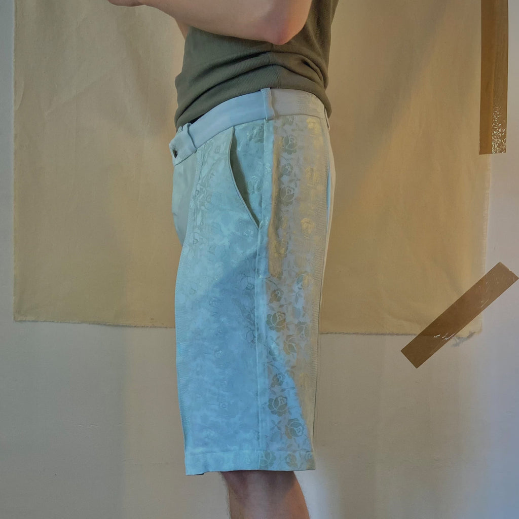 Mint Green Pleated SHORT_