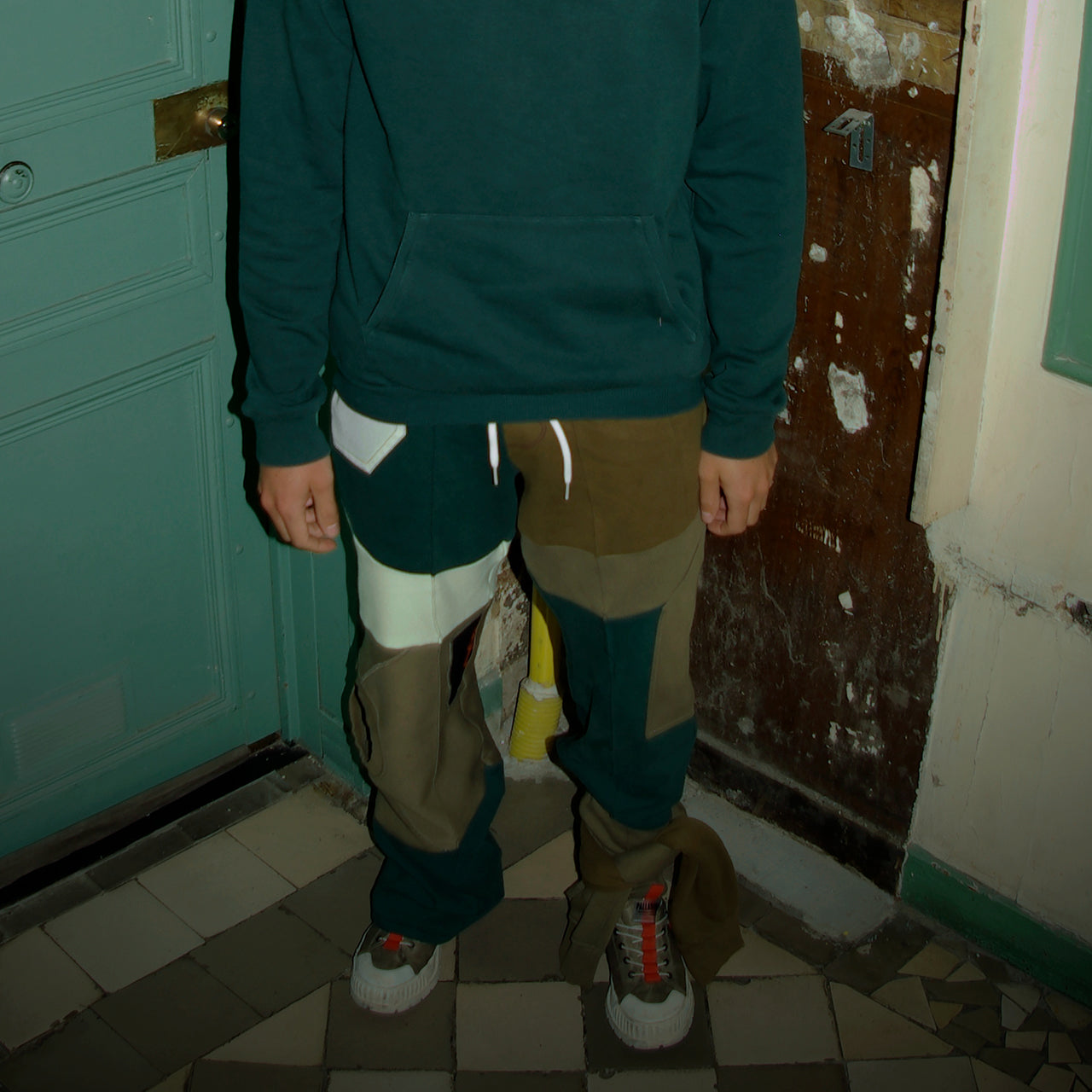 PatchWork SweatPANTS_ vert