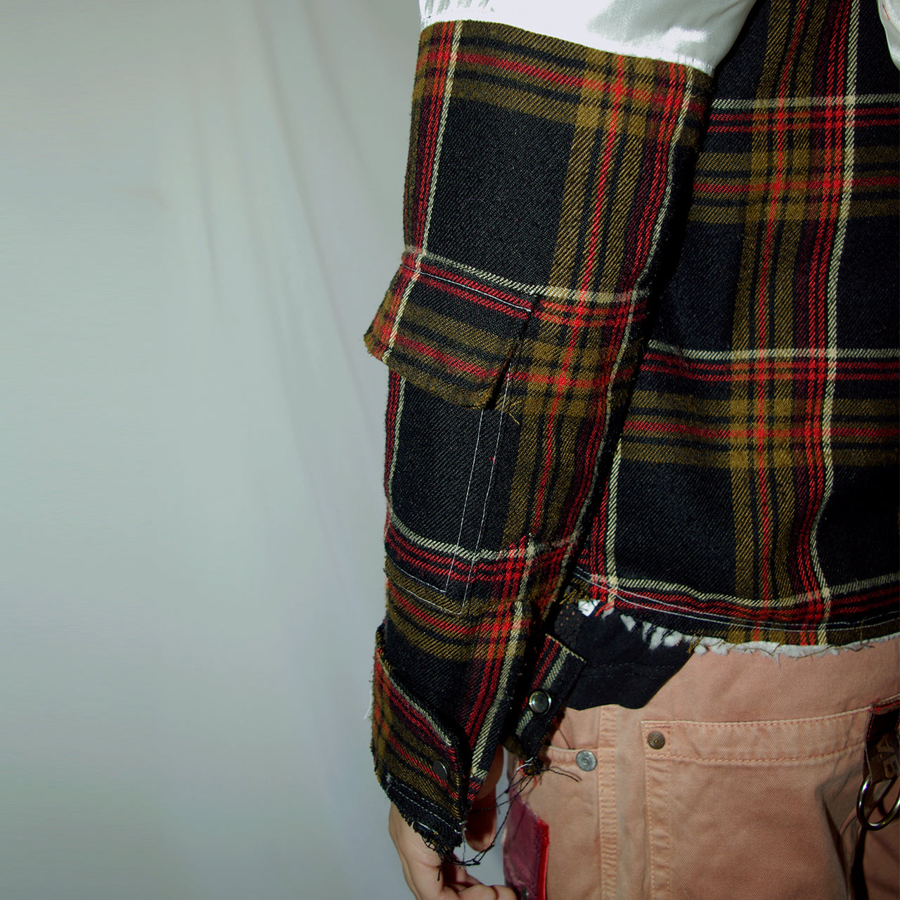 dESTROY TARTAN JACKET_