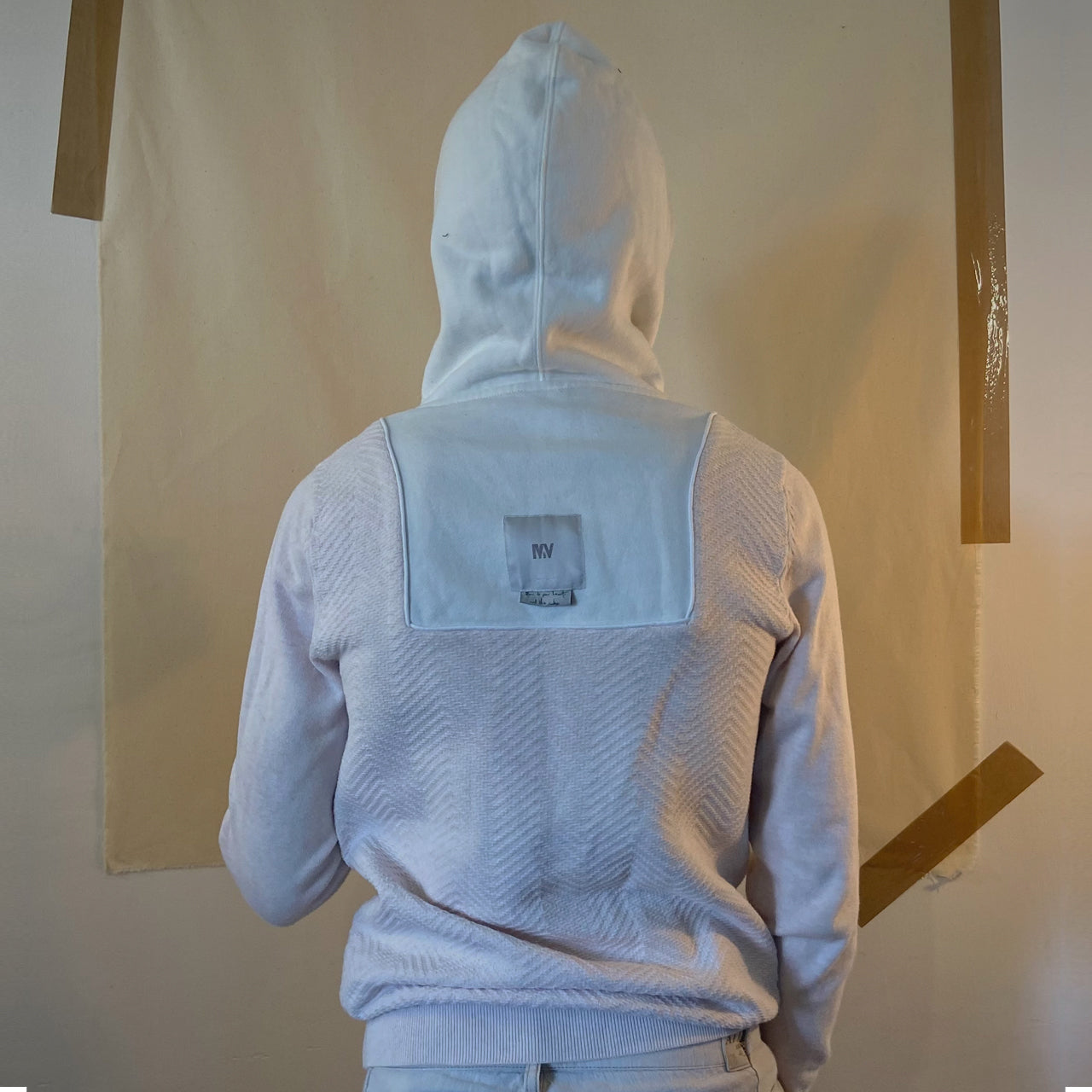 Bi-Material HOODIE_